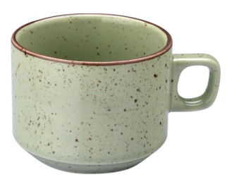 Tea Cup - Glaze Green