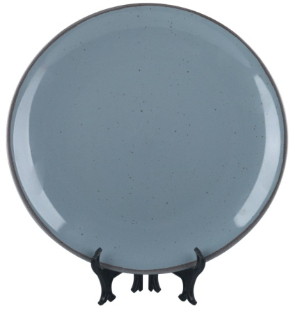 Coupe Plate - Glaze Blue