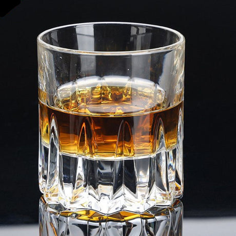 Premium Crystal Whiskey Tumbler Glass (Gift Box) - Set Of 6