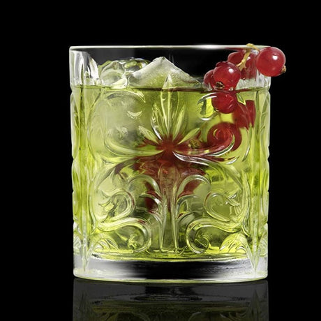 made in italy - tattoo whiskey crystal glass - set of 6