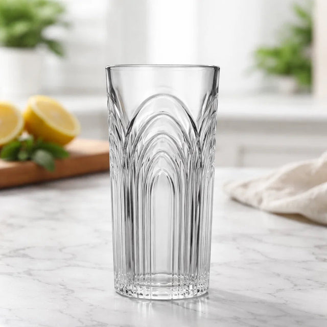 Tall Decorative Glass - Set Of 4