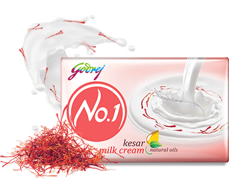 Godrej No 1 Soap, 100g x 5 Pcs. ( 1 Set )