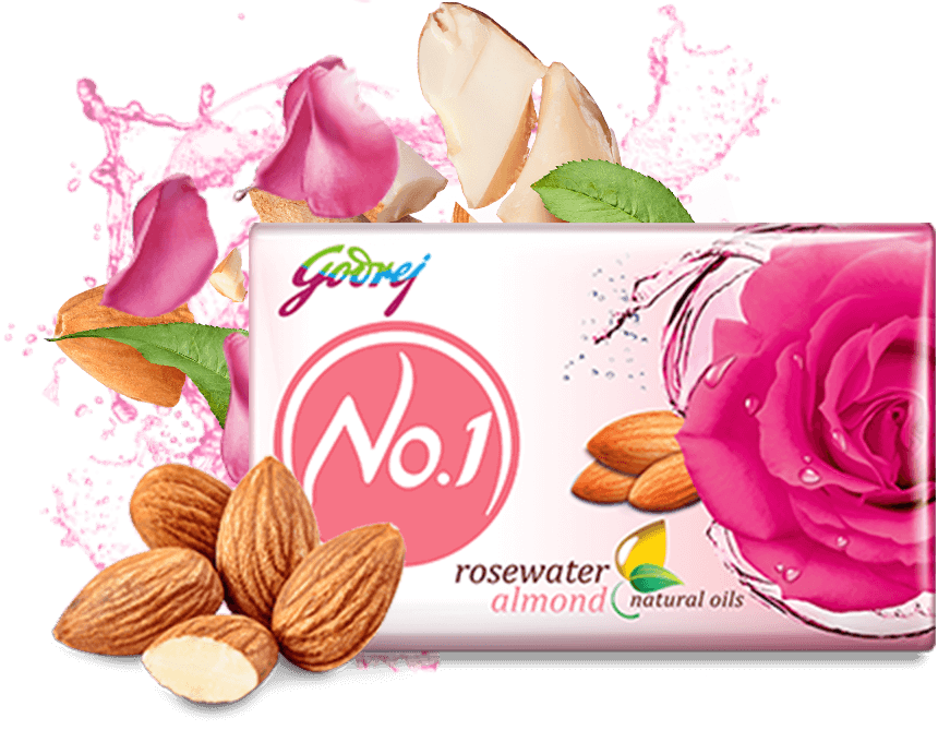 Godrej No 1 Soap, 100g x 5 Pcs. ( 1 Set )
