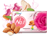 Godrej No 1 Soap, 100g x 5 Pcs. ( 1 Set )
