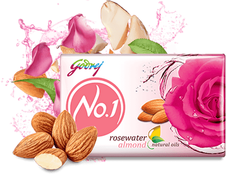 Godrej No 1 Soap, 100g x 5 Pcs. ( 1 Set )