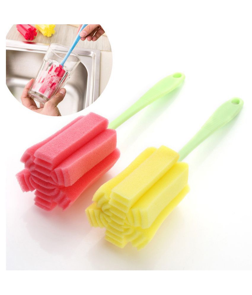Cleaning Washer Sponge for Glass , Flask, Mug etc.
