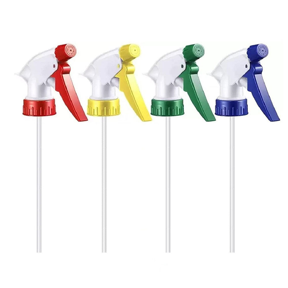 Super High Pressure Spray Trigger Nozzle with Pipe, Multicolour, 1 Pcs