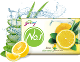 Godrej No 1 Soap, 100g x 5 Pcs. ( 1 Set )