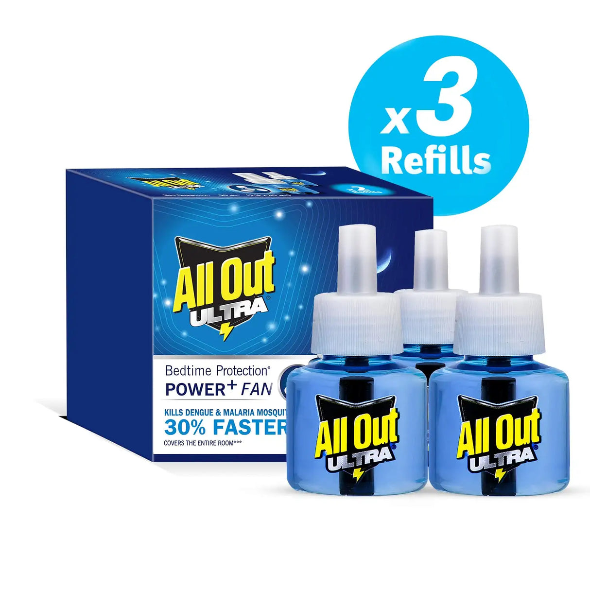 All Out Ultra Mosquito Repellent Vaporiser Refill, Buy 2 Get 1 Free