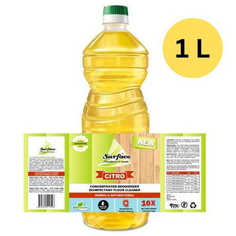 Surface Citro Raw - Disinfectant & Aromatic Floor Cleaner Concentrate