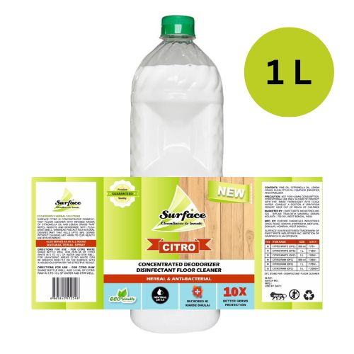 Surface Citro - Disinfectant & Aromatic Floor Cleaner Concentrate