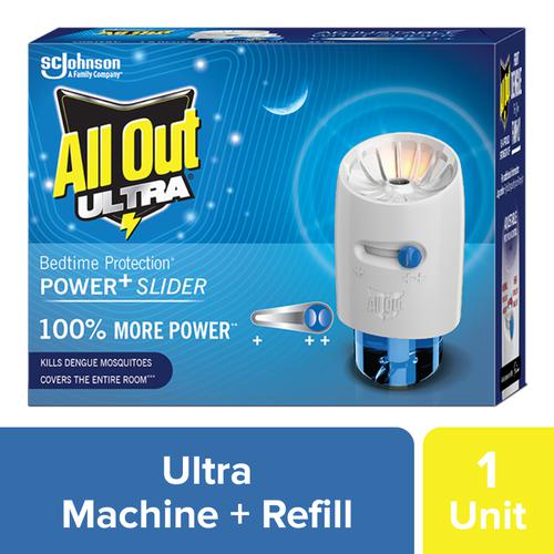 All Out Ultra Mosquito Repellent Combi Pack - 1 Machine + 1 Refill