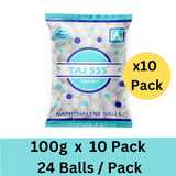 Taj 555 Naphthalene Balls, Prime White - Grade 1