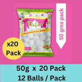 Taj 555 Naphthalene Balls, Prime White - Grade 1