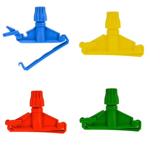 MM6 - Wet Mop Clip & Holder, Kentucky Clip, Virgin - 6 inch, 1 Pc.