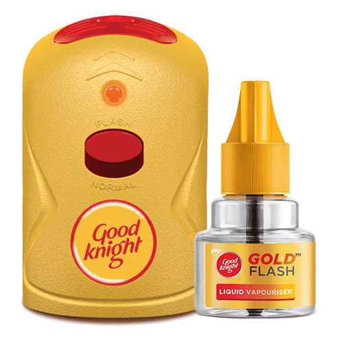 Good Knight Gold Flash Combi, Mosquito Repellent ,1 Machine + 1 Refill ( 45 ml )
