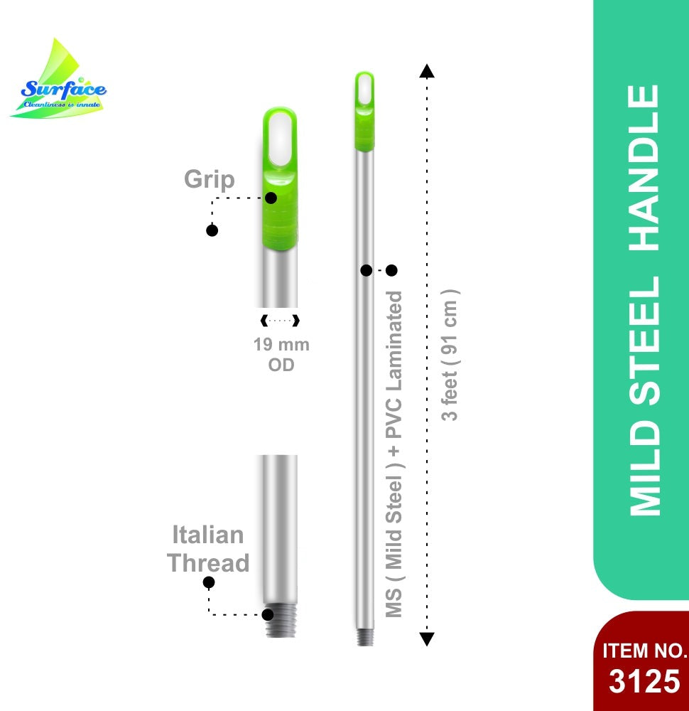 MS319 - 3 FT x 19 OD MS Rod with Italian Thread (90cm)