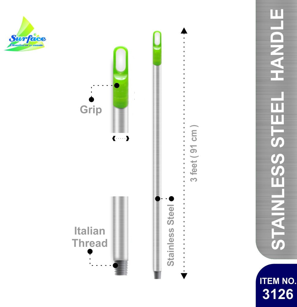 SS322 - 3 FT x 22 OD Stainless Steel Rod with Italian Thread & Hole