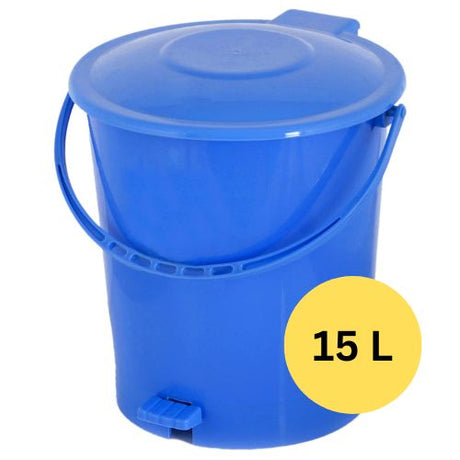 SLP Paddle Foot Press Dustbin, Virgin Plastic