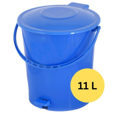 SLP Paddle Foot Press Dustbin, Virgin Plastic