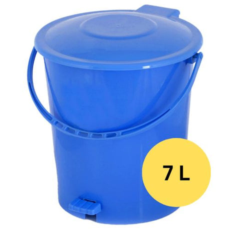 SLP Paddle Foot Press Dustbin, Virgin Plastic