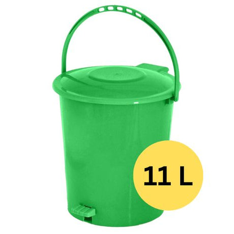 SLP Paddle Foot Press Dustbin, Virgin Plastic