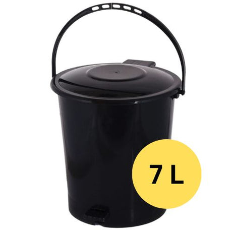 SLP Paddle Foot Press Dustbin, Virgin Plastic