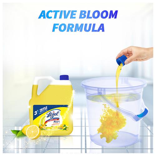 Lizol All In 1 Disinfectant Surface & Floor Cleaner, 5 L