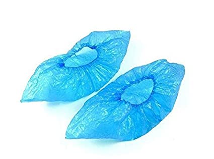Plastic Disposable Shoe Cover - 100 Pcs Per Pack