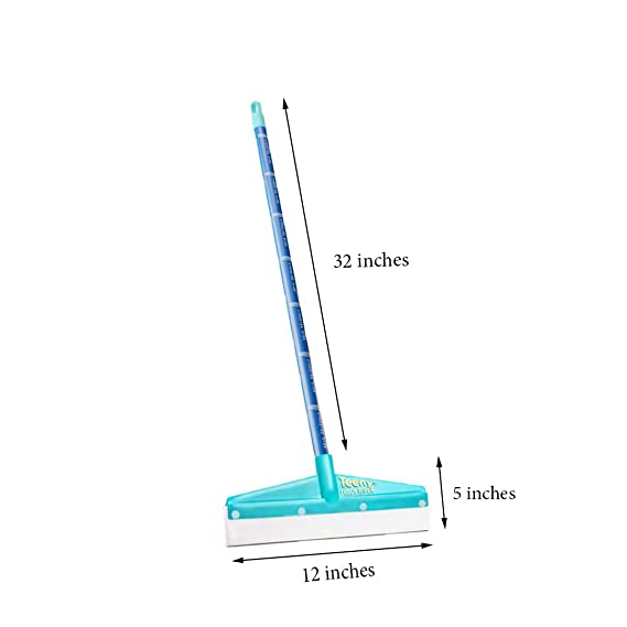 Unique Teeny Floor Wiper , 30 Cm ( 12" ) With 80 cm MS Rod