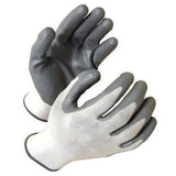 Heavy Duty Reusable Industrial Safety Nylon Anti Cut Resistant Hand Gloves, Grey -1 Pair