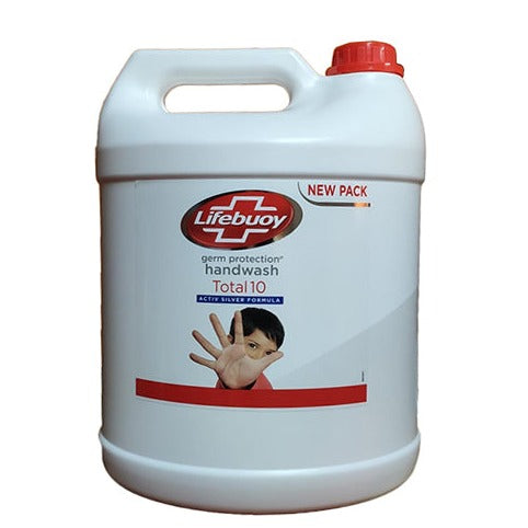 Lifebuoy Total 10+ Handwash - 99.9% Germ Protection, 5 L