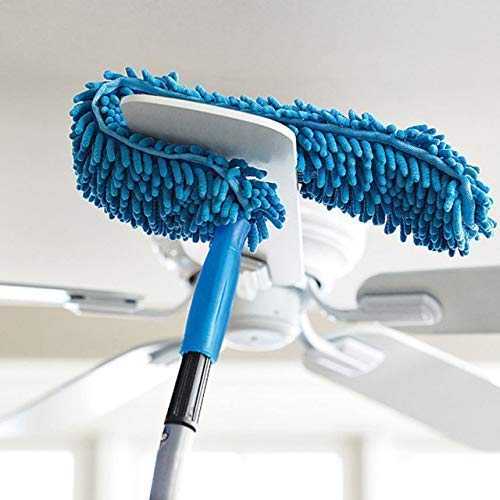 Flexible Multipurpose Foldable Fan Duster, Multicolour, 1 Pc