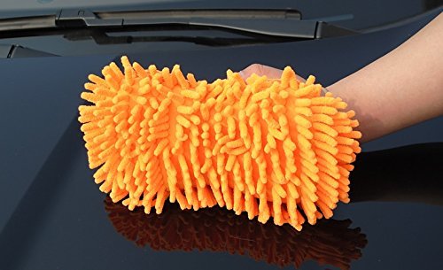 Multipurpose Microfibre Wash & Dry Cleaning Sponge, 1 Piece - Random Colour