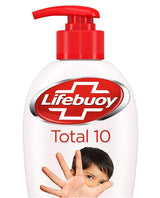 Lifebuoy Total 10 Liquid Handwash, 190 ml Pump + 175 ml Pouch Free