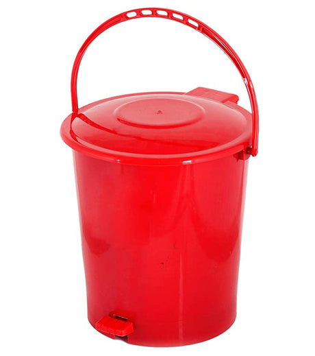 SLP Paddle Foot Press Dustbin, Virgin Plastic