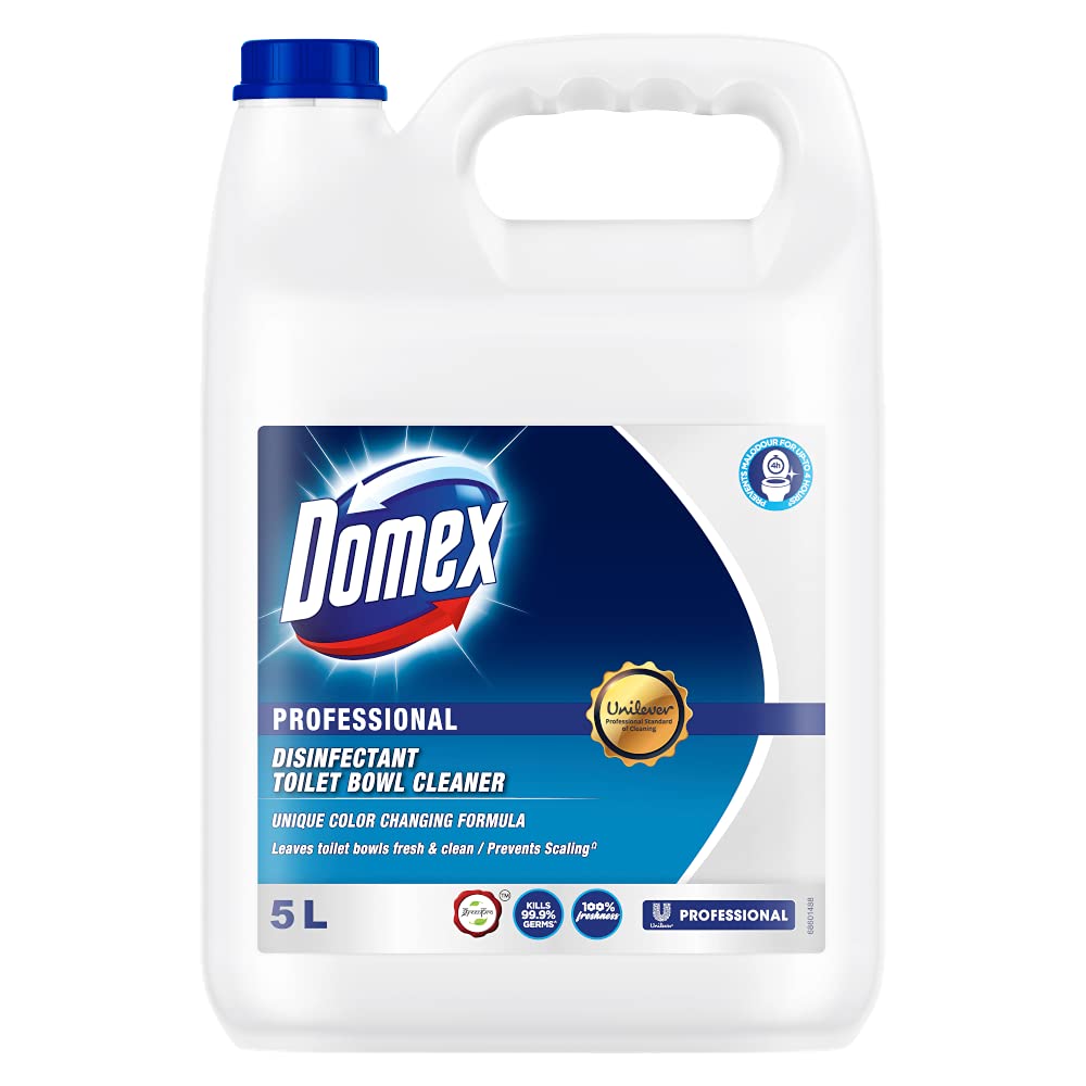 Domex Toilet Bowl Cleaner, Thick Formula, 5 L