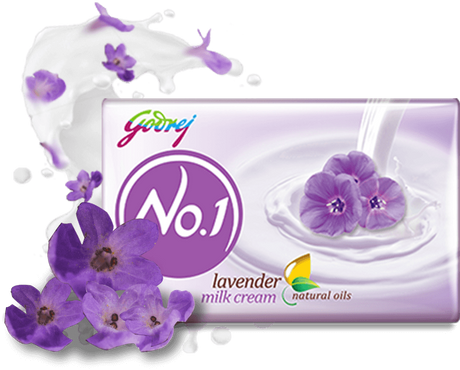 Godrej No 1 Soap, 100g x 5 Pcs. ( 1 Set )