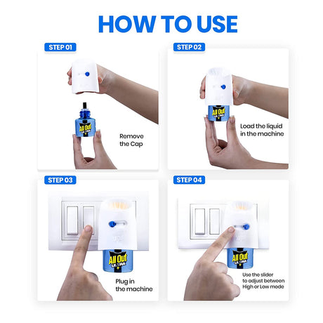 All Out Ultra Mosquito Repellent Combi Pack - 1 Machine + 1 Refill