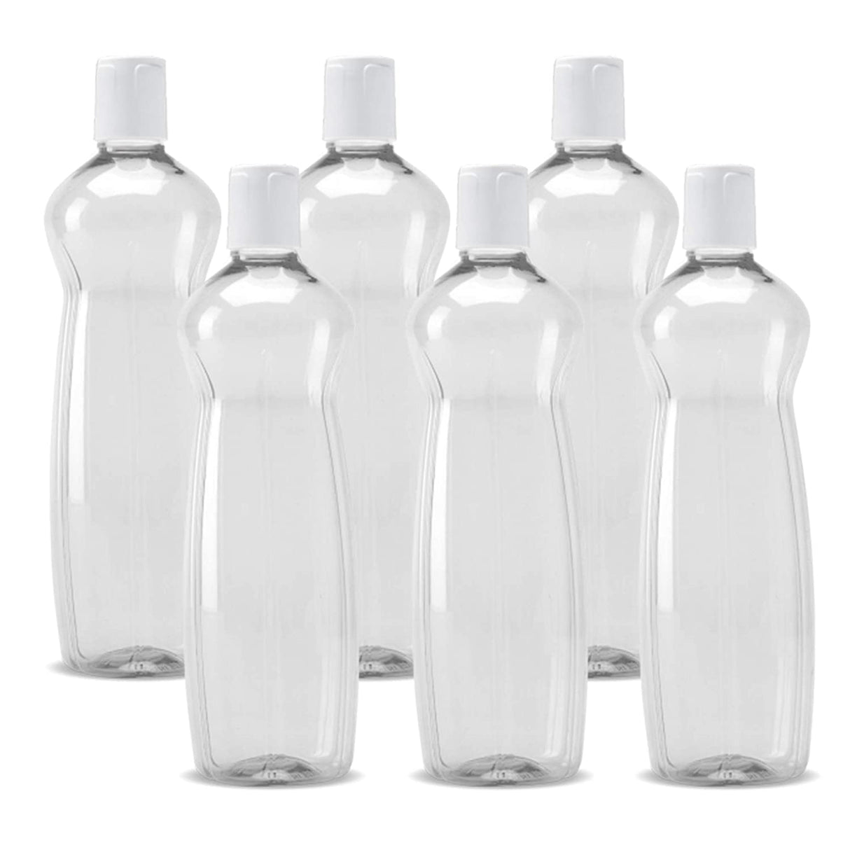 MILTON Pacific 1000 Pet Water Bottles, 1 Litre Each, Set of 6