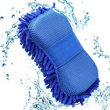 Multipurpose Microfibre Wash & Dry Cleaning Sponge, 1 Piece - Random Colour