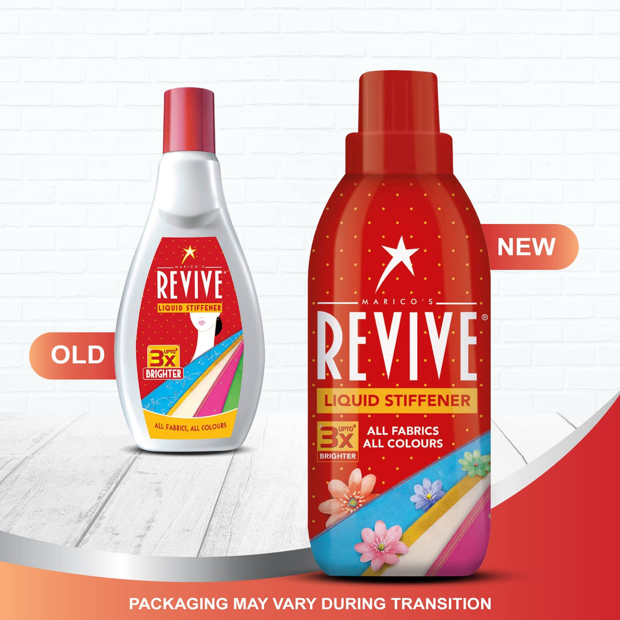 Revive Liquid Stiffener - All Fabrics, All Colors, 400 g Bottle