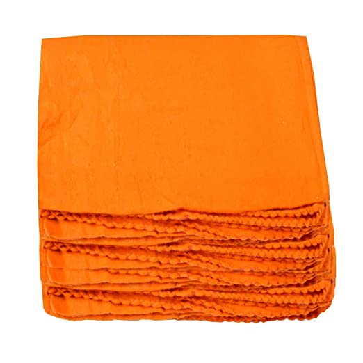 Orange Duster Cloth Soft, 1 Pcs