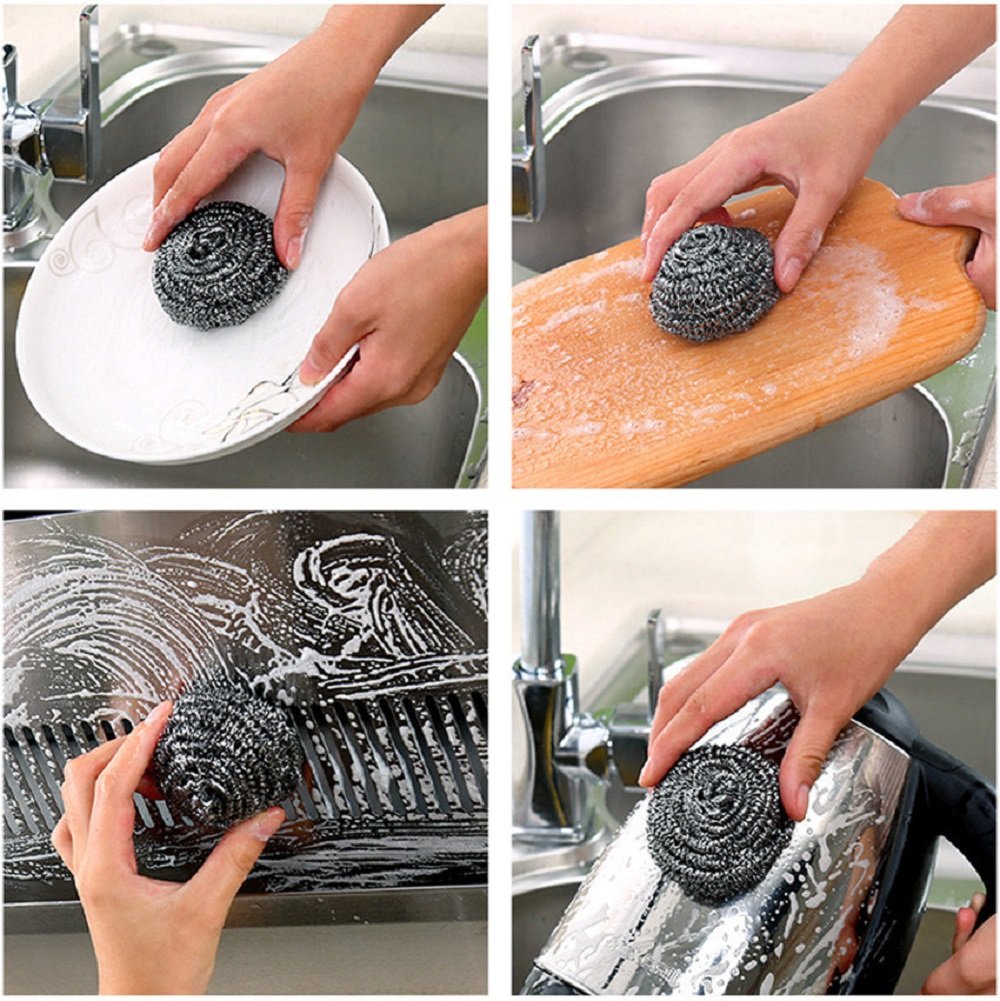 Steelo Brite Steel Scourer Scrubber , 1 Pcs , 25 g / Pc