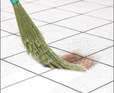 Milton Spotzero No Dust Broom (Plastic Bristle), Aqua Green