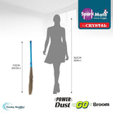 Crystal Plastic No Dust Broom