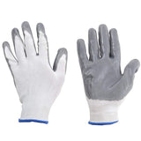 Heavy Duty Reusable Industrial Safety Nylon Anti Cut Resistant Hand Gloves, Grey -1 Pair