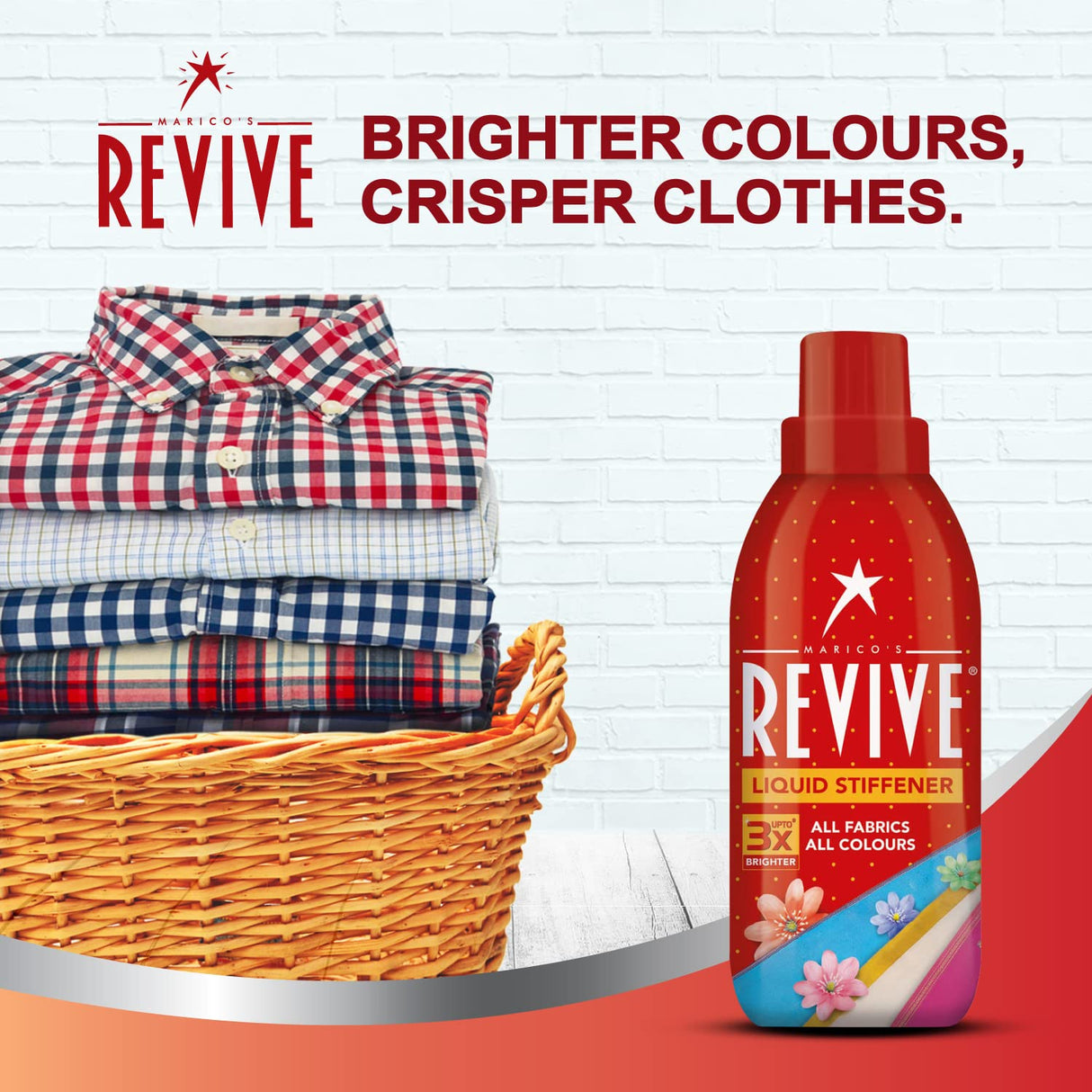 Revive Liquid Stiffener - All Fabrics, All Colors, 400 g Bottle