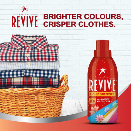 Revive Liquid Stiffener - All Fabrics, All Colors, 400 g Bottle