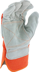 Industries Leather Double Palm Split Gloves - Color may Vary, 10 Inch